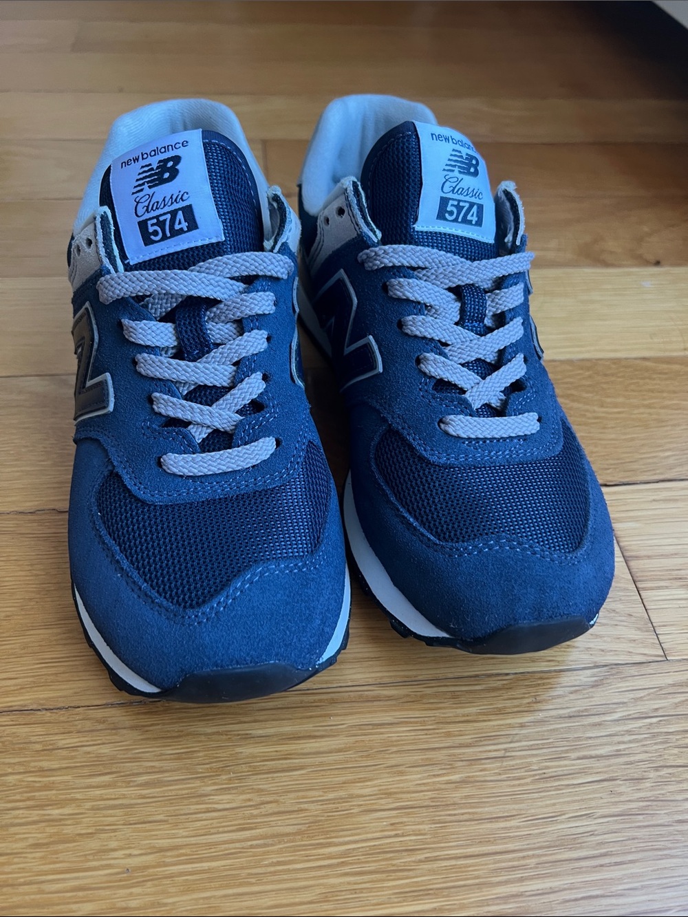 New Balance Classic 574 in Navy and Gray